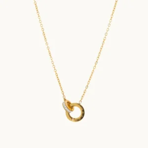Interlocked Timeless Pendant Necklace