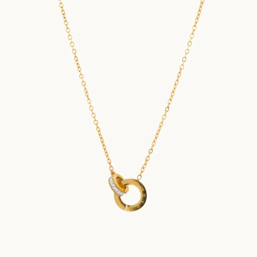 Interlocked Timeless Pendant Necklace