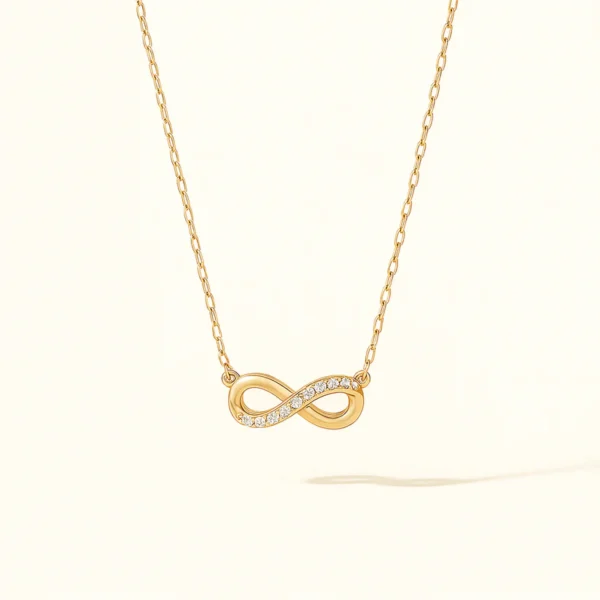 Zirconia Infinity Pendant