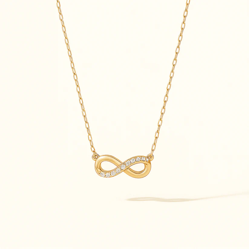 Zirconia Infinity Pendant