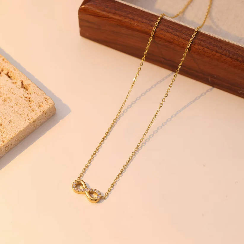 Zirconia Infinity Pendant - Image 2