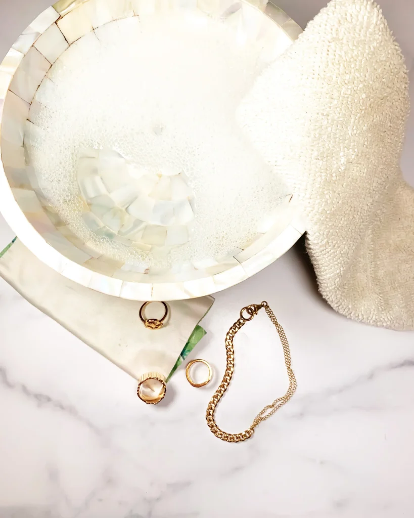 How to clean Gold Vermeil Jewellery